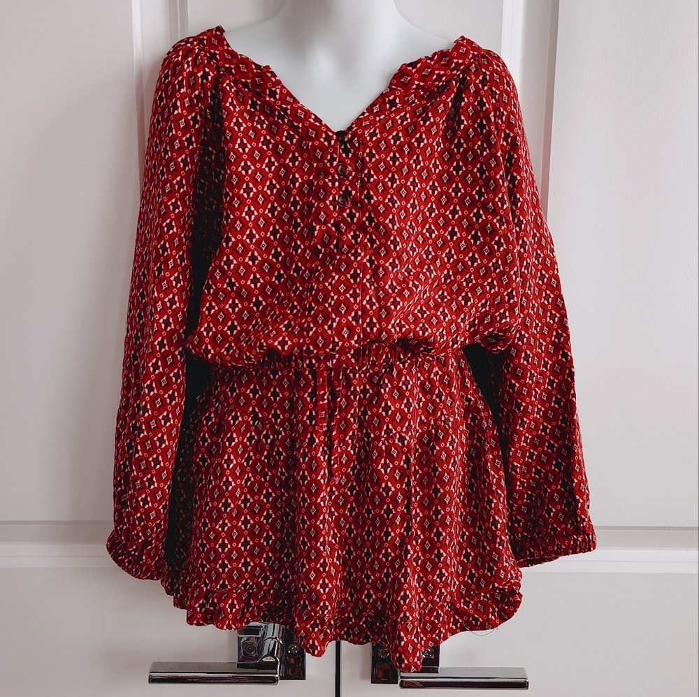 Patterned 2-Piece Set - Picture 2 of 7